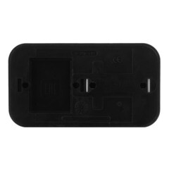 Блок выключатель и розетка Svet одноклавишный накладной черный (EV0362-5121/5758/5750) - фото 4