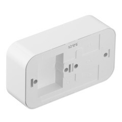 Блок выключатель и розетка Svet двухклавишный накладной белый (EV0362-5220/5767/5765) - фото 5