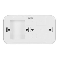 Блок выключатель и розетка Svet двухклавишный накладной белый (EV0362-5220/5767/5765) - фото 4