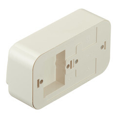 Блок выключатель и розетка Svet двухклавишный накладной бежевый (EV0362-5222/5774) - фото 4