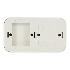 Блок выключатель и розетка Svet двухклавишный накладной бежевый (EV0362-5222/5774) - фото 3