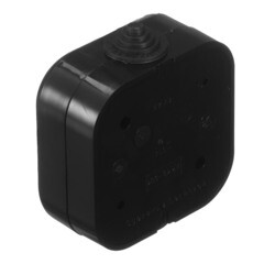 Выключатель Svet одноклавишный накладной черный (0601-00081/5453) - фото 6