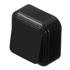 Выключатель Svet одноклавишный накладной черный (0603-00061) - фото 7