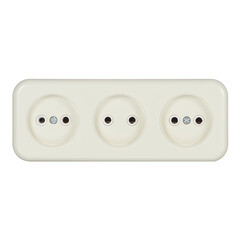 Розетка Svet накладная бежевая (0215-00661/1845/1876) - фото 1