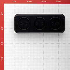 Розетка Svet накладная черная (0215-00691/1877) - фото 6