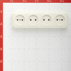 Розетка Svet накладная бежевая (0215-01111/2255/2256) - фото 2