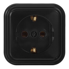 Розетка Svet накладная черная (0215-00151/1395) - фото 1