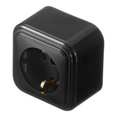 Розетка Svet накладная черная (0215-00151/1395) - фото 5