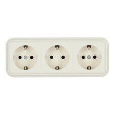 Розетка Svet накладная бежевая (0215-00841/2003/2002)