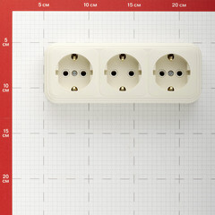 Розетка Svet накладная бежевая (0215-00841/2003/2002) - фото 2