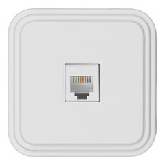 Изображение товара Розетка телефонная Svet накладная белая (0219-00011/5661/5660)