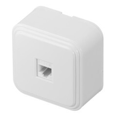 Розетка компьютерная Svet накладная белая (0217-00011/5677) - фото 5