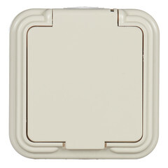Изображение товара Розетка Svet накладная бежевая с крышкой (0215-00211)