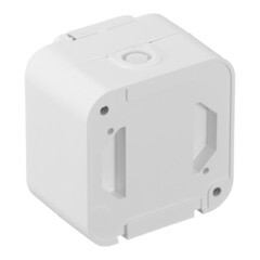 Розетка Svet накладная белая с крышкой (0215-00281/9769/9768) - фото 3