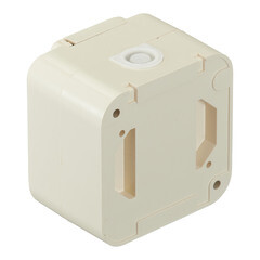 Розетка Svet накладная бежевая с крышкой (0215-00301/1524) - фото 2