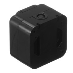 Розетка Svet накладная черная с крышкой (0215-00331/1556/1555) - фото 2