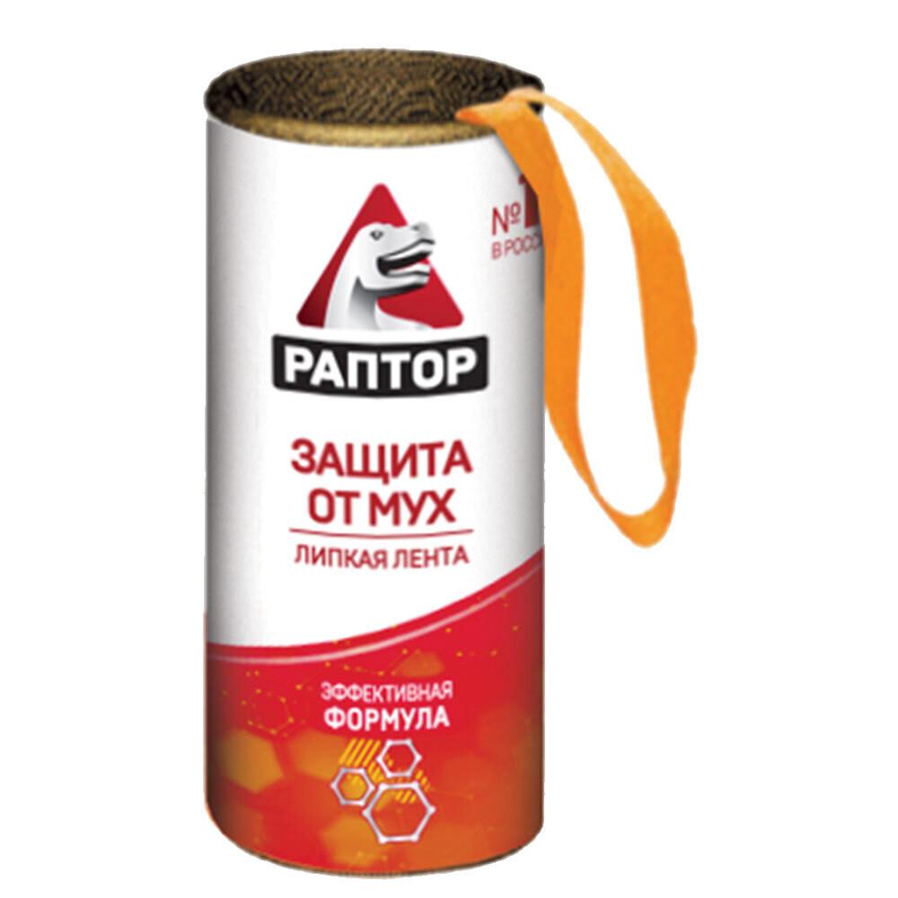 Изображение товара Средство для защиты от мух лента липкая Раптор
