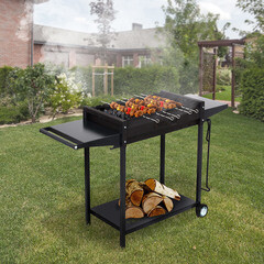 Мангал переносной Boyscout 122х49х80 см - фото 2