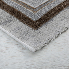 Ковер 1,6х2,3 м прямоугольный Nirvana светло-коричневый - фото 5