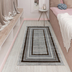 Ковер 1,6х2,3 м прямоугольный Nirvana светло-коричневый - фото 2