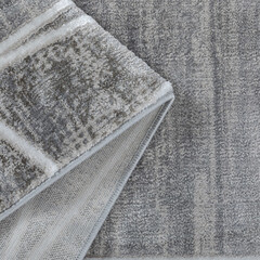 Ковер 1,2х1,7 м прямоугольный Nirvana темно-серый - фото 2