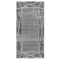 Ковер 1,2х1,7 м прямоугольный Nirvana темно-серый - фото 1