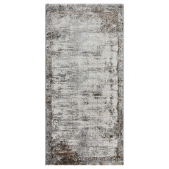 Ковер 1,6х2,3 м прямоугольный Nirvana коричнево-серый - фото 1