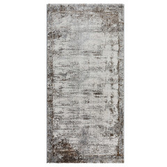 Ковер 2х3 м прямоугольный Nirvana коричнево-серый - фото 1