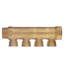 Коллектор Tiemme 1 ВР(г) х 4 выхода 1/2 ВР(г) х 1 НР(ш) (1910048) - фото 5