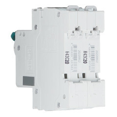 Автоматический выключатель модульный Dekraft BA-103 2P 20А тип C 6 кА 230/400 В (12290DEK) - фото 2