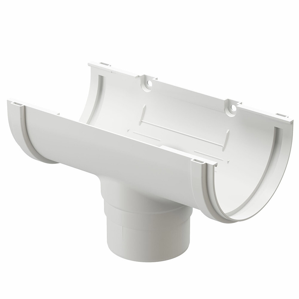 Изображение товара Воронка желоба пластиковая d120-80 мм Docke Standard пломбир RAL 9003