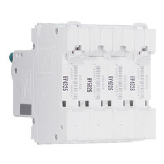 Автоматический выключатель модульный Dekraft BA-101 4Р 25А тип B 4,5 кА 230/400 В (11044DEK) - фото 2