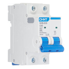 Автоматический выключатель модульный Chint NXB-63S 2P 63А тип C 4,5 кА 400 В (296794 Chint) - фото 3