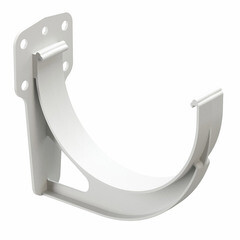 Кронштейн желоба пластиковый d120 мм Docke Standard пломбир RAL 9003 - фото 1