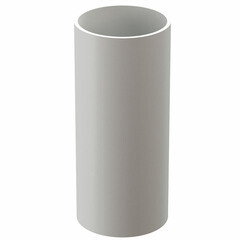 Изображение товара Труба водосточная пластиковая d80 мм 1 м Docke Standard пломбир RAL 9003