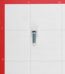 Болт оцинкованный M6x16 мм DIN 933 (7 шт.) - фото 2