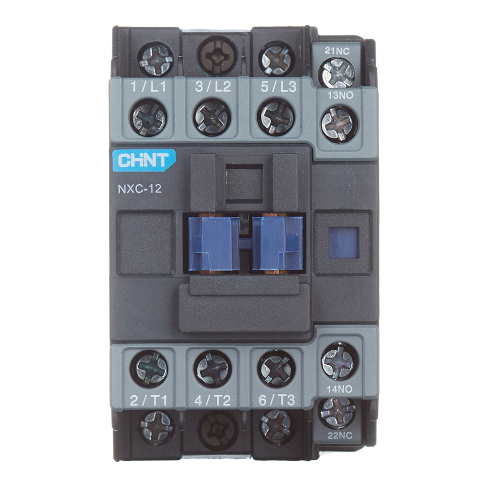 Изображение товара Модульный электромагнитный контактор Chint NXC-12, 230 В, 12 А, IP30, 3Pol