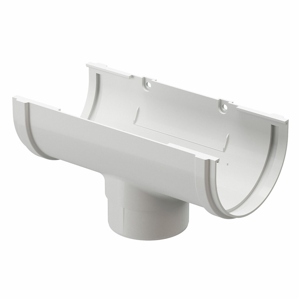 Изображение товара Пластиковая воронка желоба Docke Premium d120-85 мм RAL 9003 белая