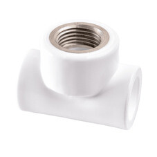 Тройник полипропиленовый РВК комбинированный 32 мм х 1 ВР(г) х 32 мм (070006)