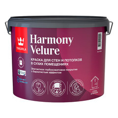 Изображение товара Краска моющаяся Tikkurila/Tikkivala Harmony Velure база А белая 9 л