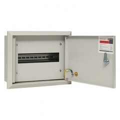 Щит распределительный встраиваемый EKF PROxima ЩРВ-9 металлический IP31 260х340х120 мм 9 модулей с замком - фото 11