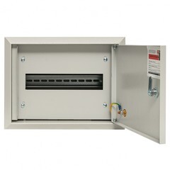 Щит распределительный встраиваемый EKF PROxima ЩРВ-9 металлический IP31 260х340х120 мм 9 модулей с замком - фото 3