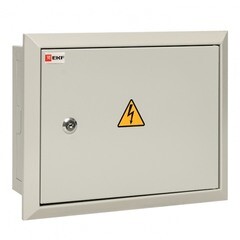 Щит распределительный встраиваемый EKF PROxima ЩРВ-9 металлический IP31 260х340х120 мм 9 модулей с замком - фото 9