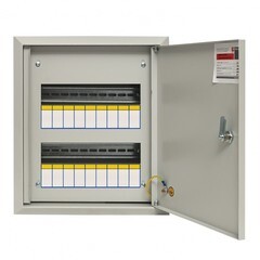 Щит распределительный встраиваемый EKF PROxima ЩРВ-18 металлический IP31 390х340х120 мм 18 модулей с замком - фото 13