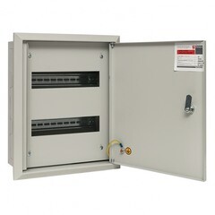 Щит распределительный встраиваемый EKF PROxima ЩРВ-18 металлический IP31 390х340х120 мм 18 модулей с замком - фото 11