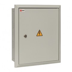 Щит распределительный встраиваемый EKF PROxima ЩРВ-18 металлический IP31 390х340х120 мм 18 модулей с замком - фото 3