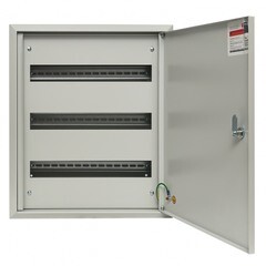 Щит распределительный встраиваемый EKF PROxima ЩРВ-54 металлический IP31 520х440х120 мм 54 модуля с замком - фото 11