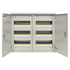 Щит распределительный встраиваемый EKF PROxima ЩРВ-72 металлический IP31 520х605х120 мм 72 модуля с замком - фото 12