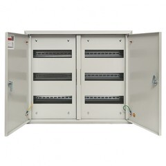 Щит распределительный встраиваемый EKF PROxima ЩРВ-72 металлический IP31 520х605х120 мм 72 модуля с замком - фото 10