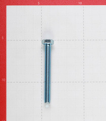 Болт оцинкованный M8x70 мм DIN 933 (20 шт.) - фото 3